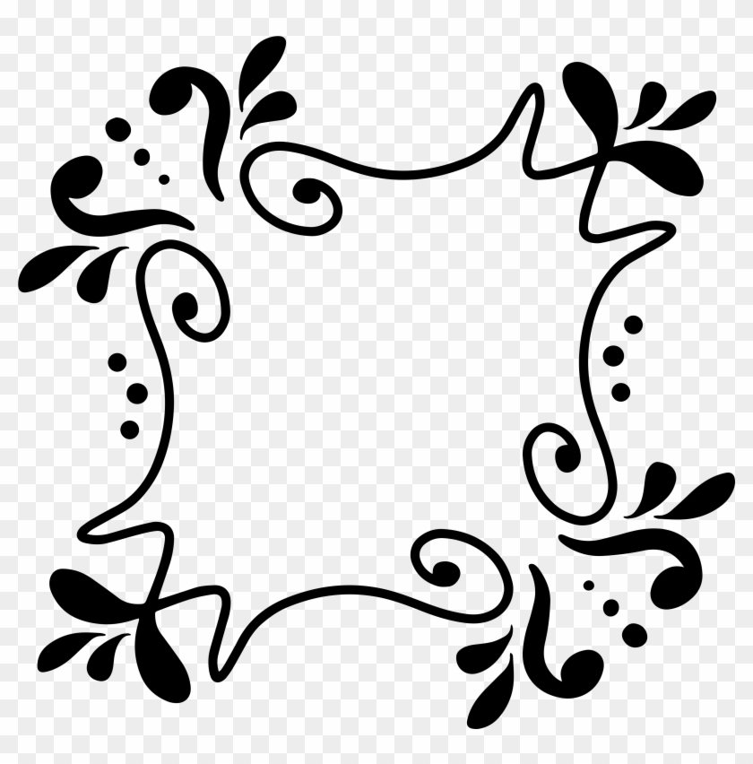 Free Fancy Svg Cutting File Frame - Clip Art - Png Download #1364907