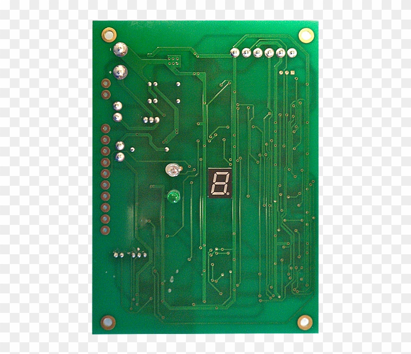 Circuit Board For The Monitor 4000 Exit Alarm - Electronic Component Clipart #1365037