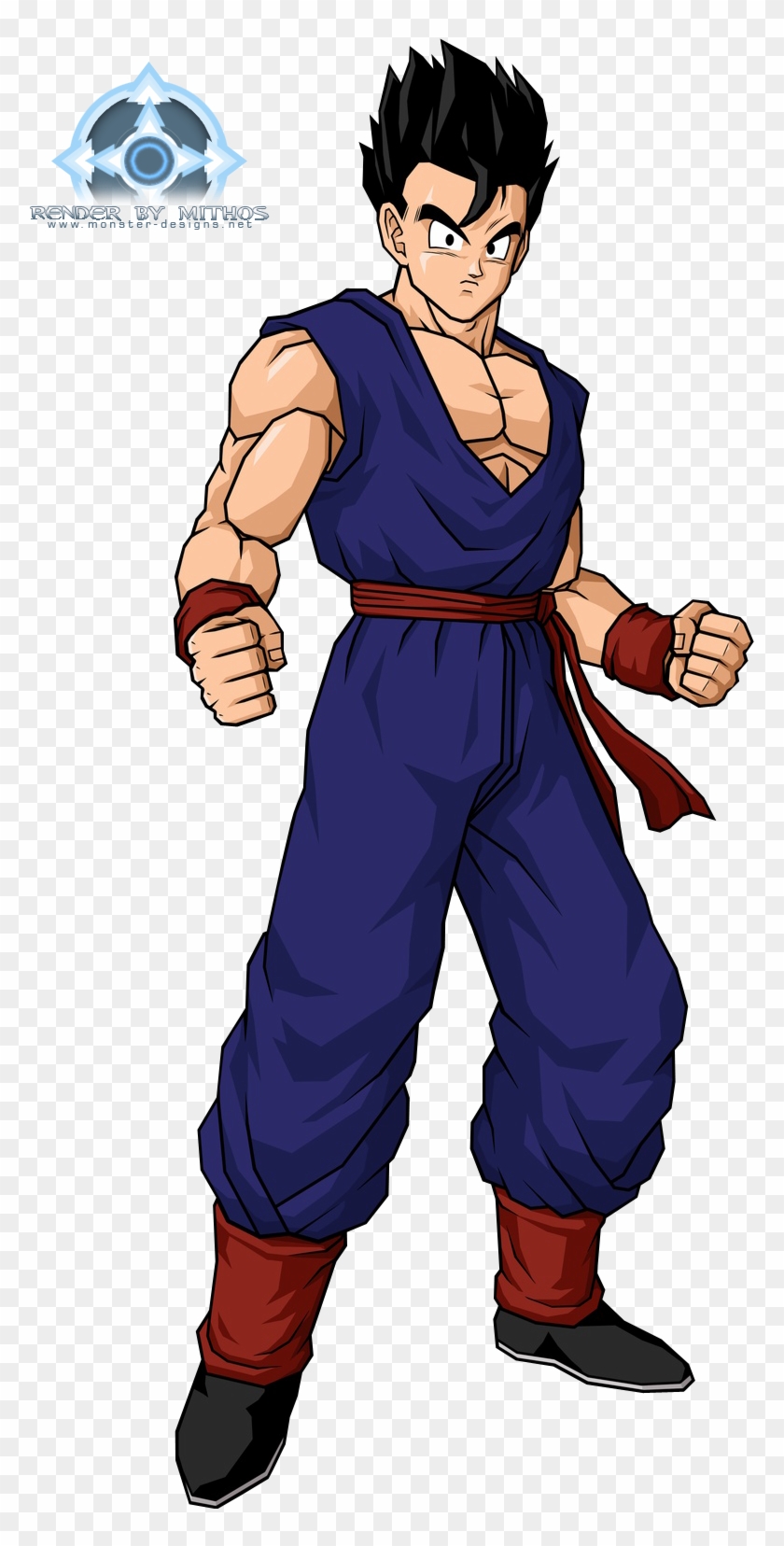 Adultgohanpng - Dragon Ball Z Gohan Clipart