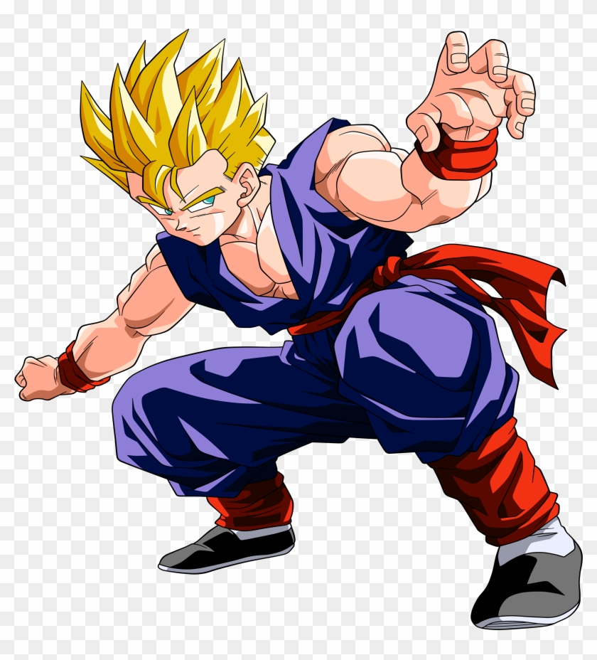 Gohan Ssj - Gohan Ssj Render Clipart