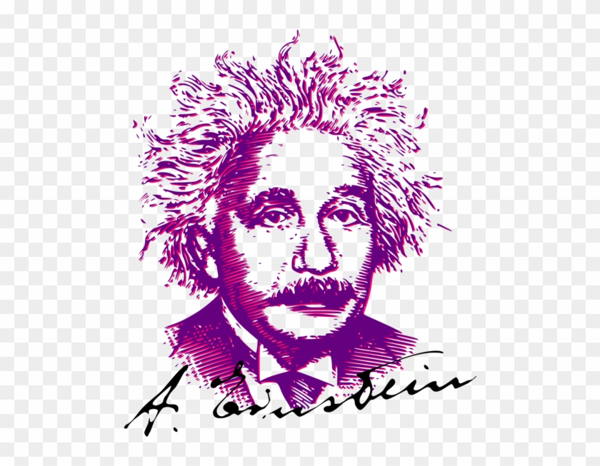 Albert Einstein's Brain Zebra Puzzle Riddle Color - Einstein Art Png Clipart