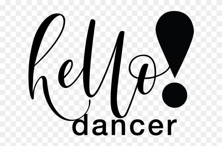 Hello Dancer Let's Create Magic Clipart #1365445