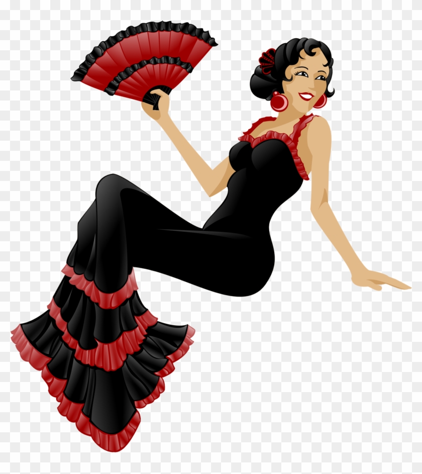 Spanish Dancers Png Clipart #1365473