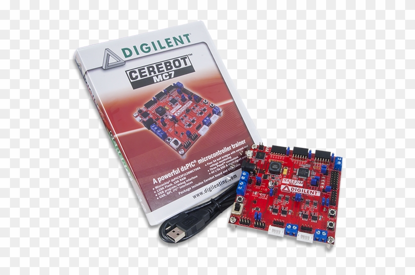 Product Image Of The Cerebot Mc7 - Electronic Component Clipart #1365553