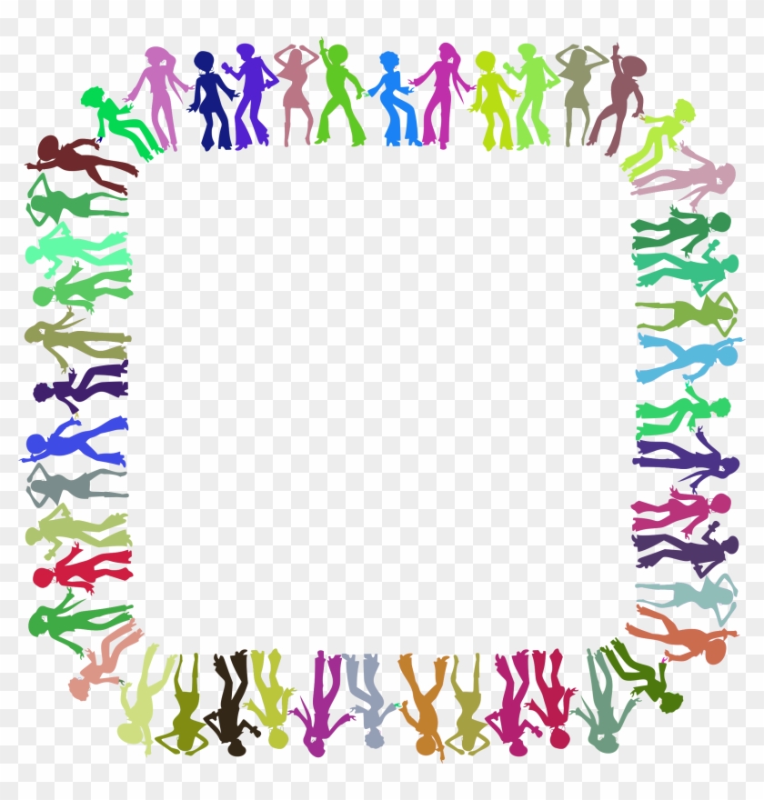 This Free Icons Png Design Of Disco Dancers Square Clipart #1365951