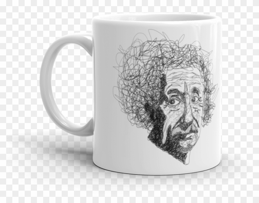 Albert Einstein Mug - Mug Clipart #1366025