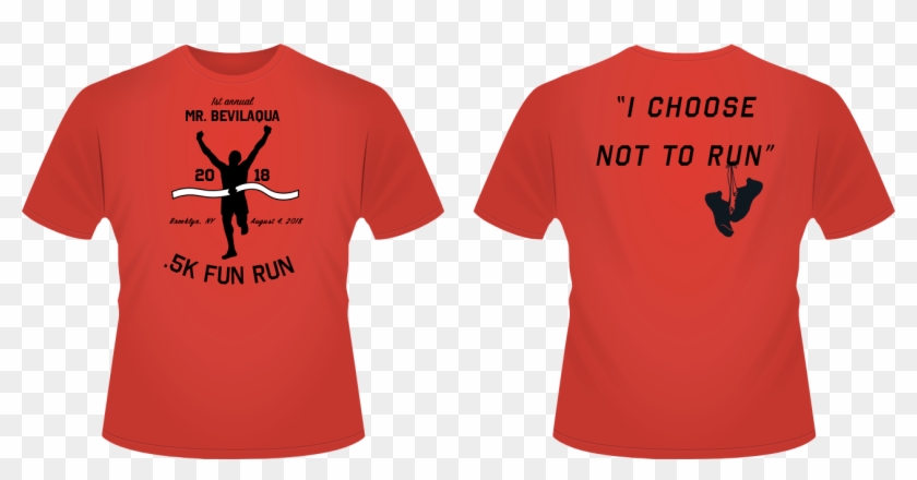 But That's Not All - Black Print On Red Shirt Clipart #1366877