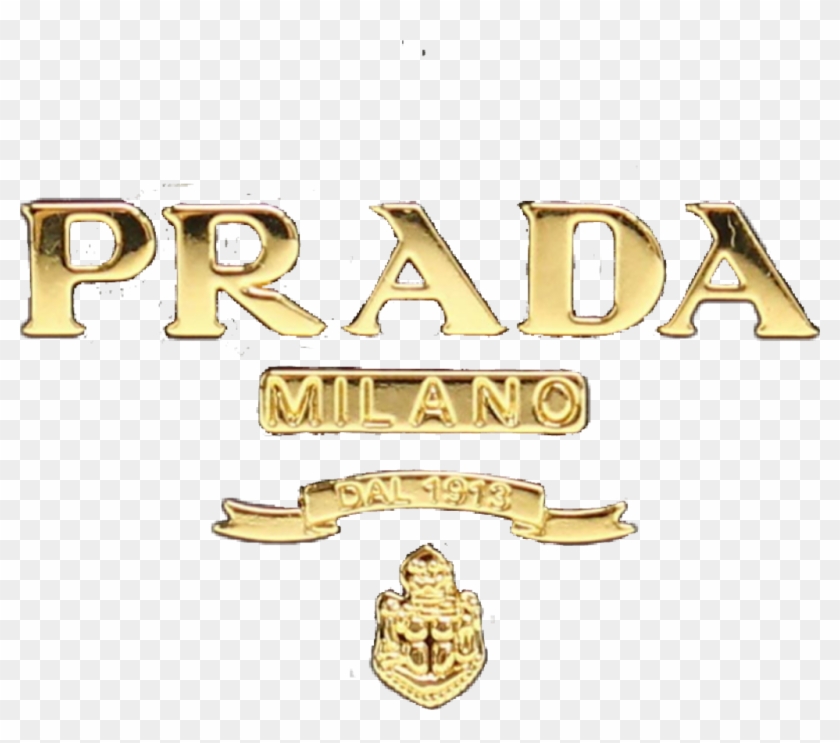 Prada Sticker Prada Milano Logo Png Clipart Pikpng
