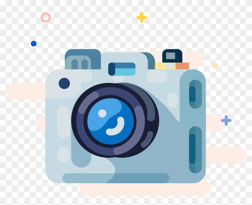 Mbe Digital Camera Cartoon Icon Png And Vector Image - Vector Graphics Clipart #1367269