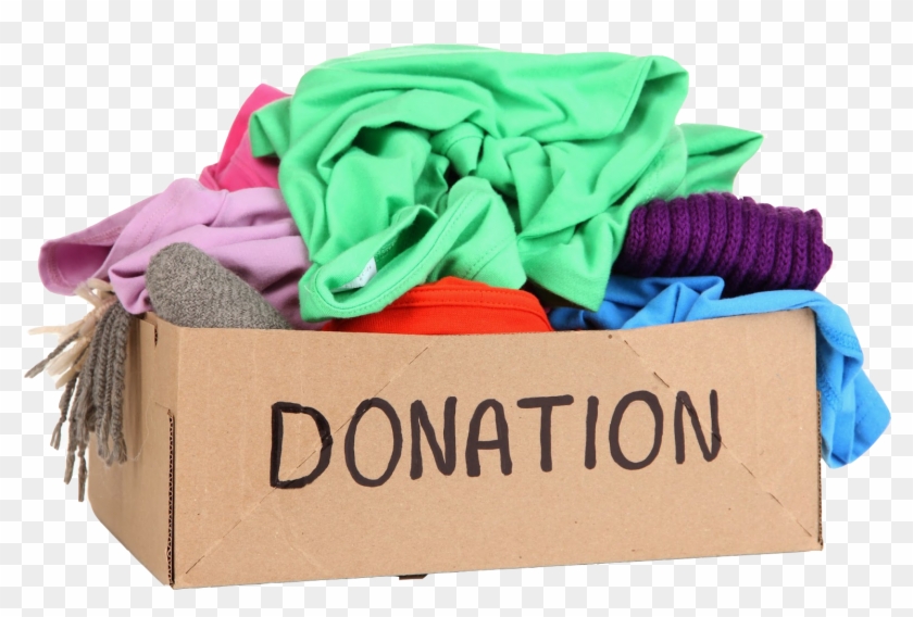 Donation Box Original - Clothes Drive For Homeless Clipart