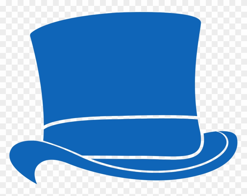 Black Hat Seo - Top Hat Logo Design Clipart