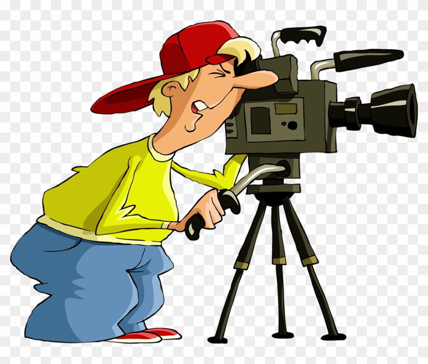 Clipart Library Camera Man Clipart - Cartoon Photography - Png Download #1368009