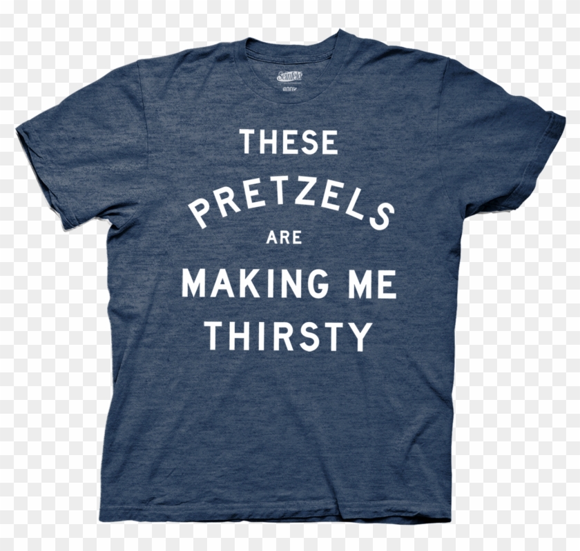 Thirsty Pretzels Seinfeld Shirt - Active Shirt Clipart