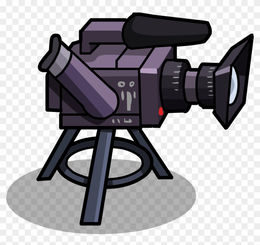 Video Camera Clipart Film Club - Video Camera Cartoon Png Transparent Png #1368100