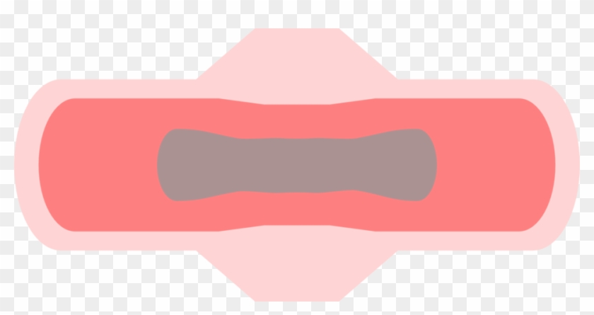 Sanitary Napkin - Sanitary Napkin Cartoon Clipart #1368135