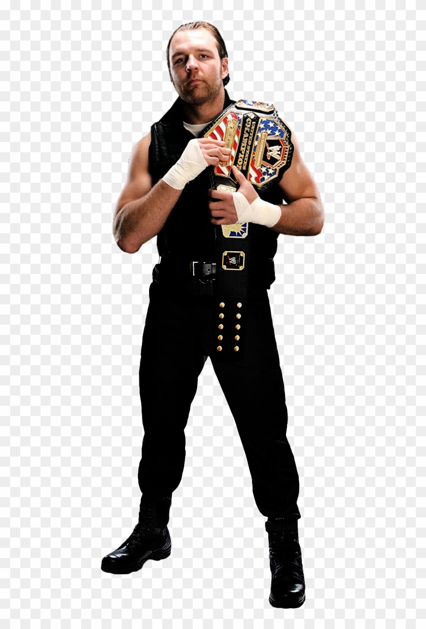 Dean Ambrose Us Champion By The Rocker 69-d67t2og - R Truth United States Champion Clipart