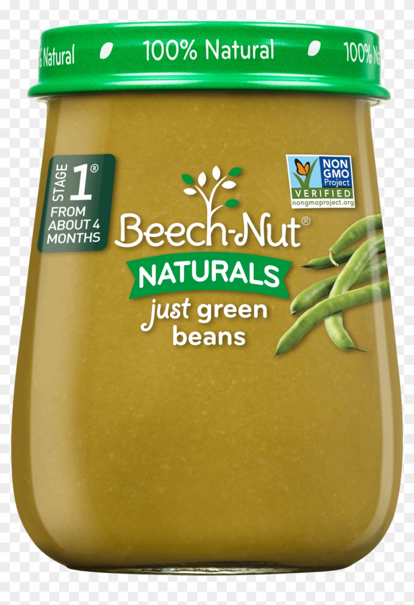 Naturals Just Green Beans Jar - Beechnut Just Green Beans Clipart #1368248
