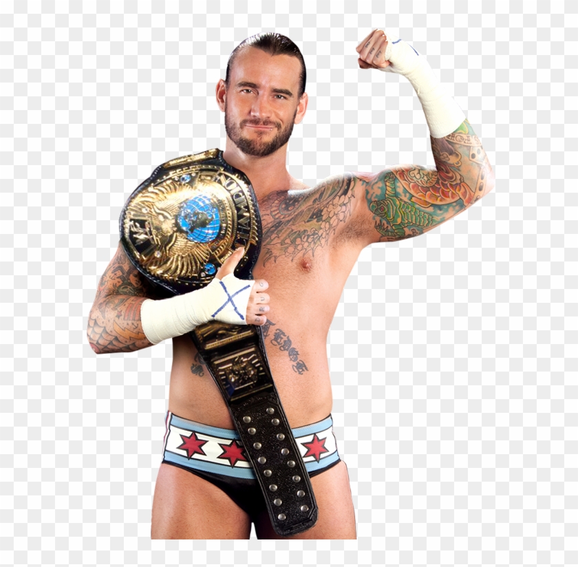 Cm Punk Wwe Champion 2011 Clipart