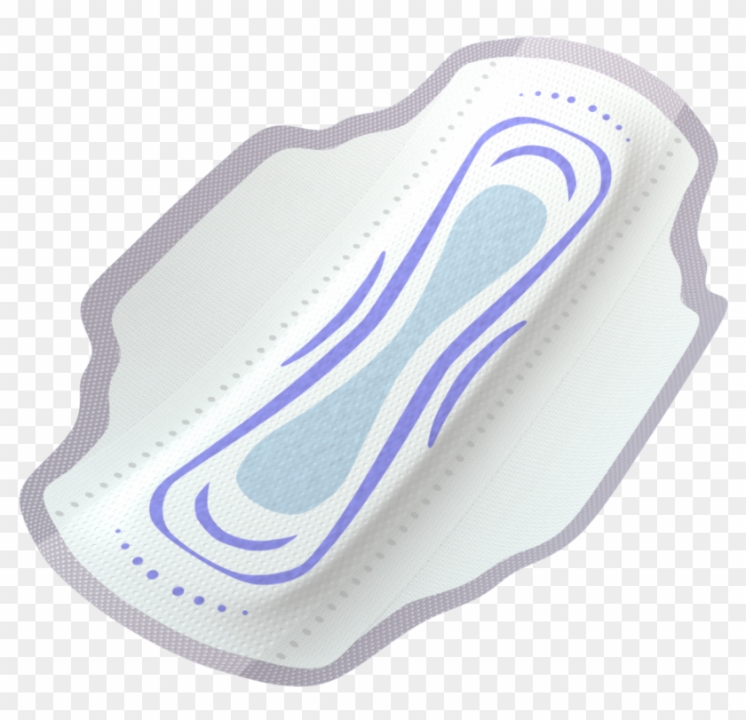 Sanitary Napkin Airlaid - Sock Clipart #1368481