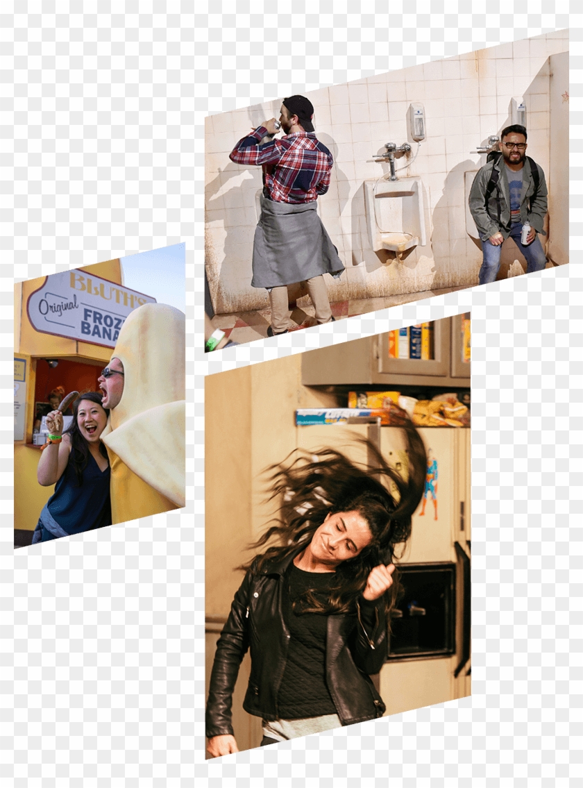 Bringing Comedy From The Screen To Irl - Collage Clipart