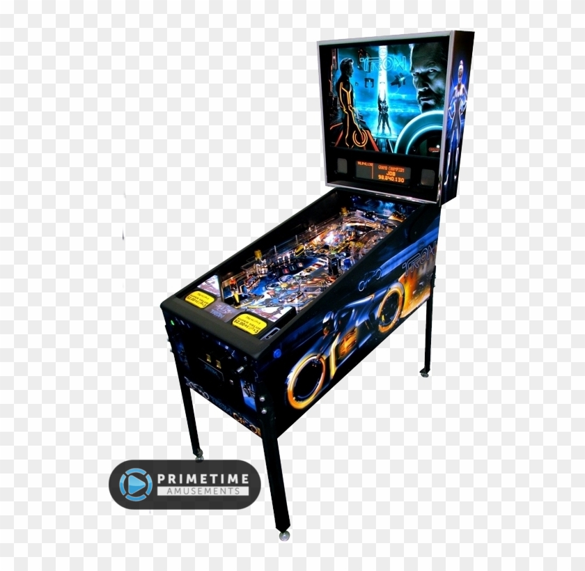 Tron Legacy Pinball - Tron Pinball Machine Png Clipart