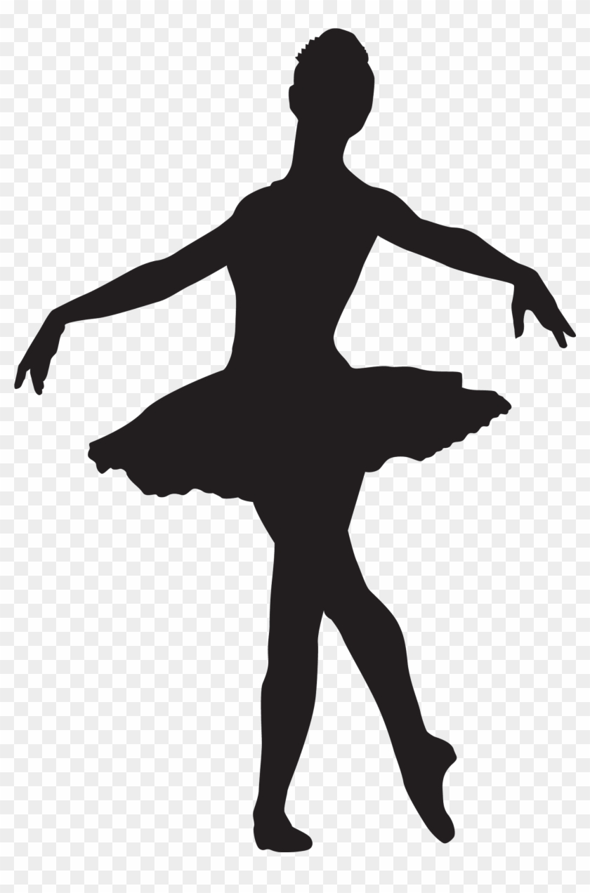 Ballerina Silhouette Vector , Png Download - Silhueta De Bailarina Para Imprimir Clipart