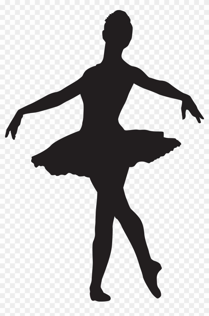 Ballerina Silhouette Vector , Png Download - Silhueta De Bailarina Para Imprimir Clipart #1369207