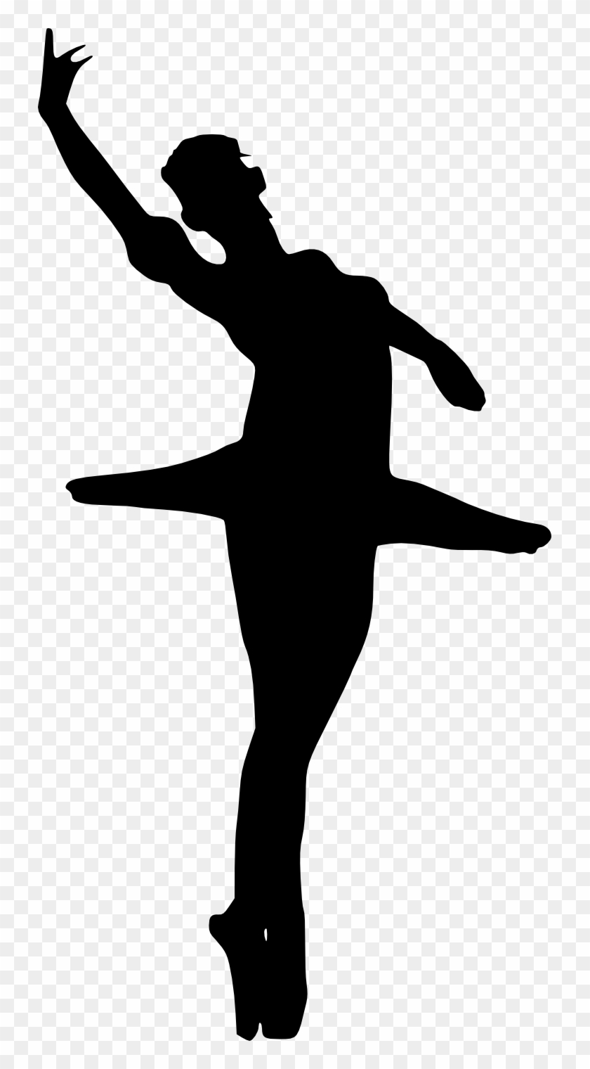 Free Download - Ballerina Silhouette Png Clipart