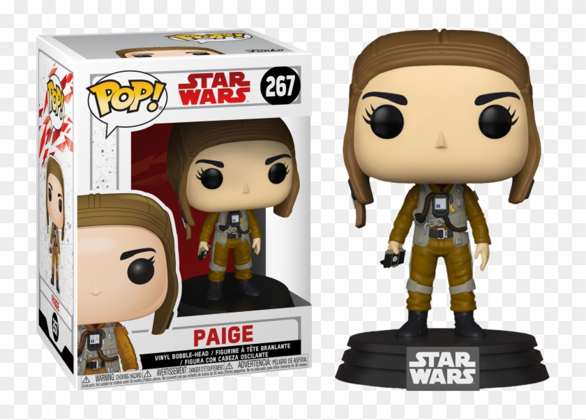 Funko Pop Vinyl - Last Jedi Paige Funko Pop Clipart