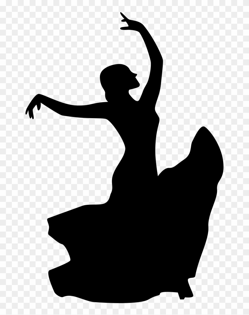 Belly Dance Silhouette At Getdrawings - Dance Icon Png Clipart #1369583