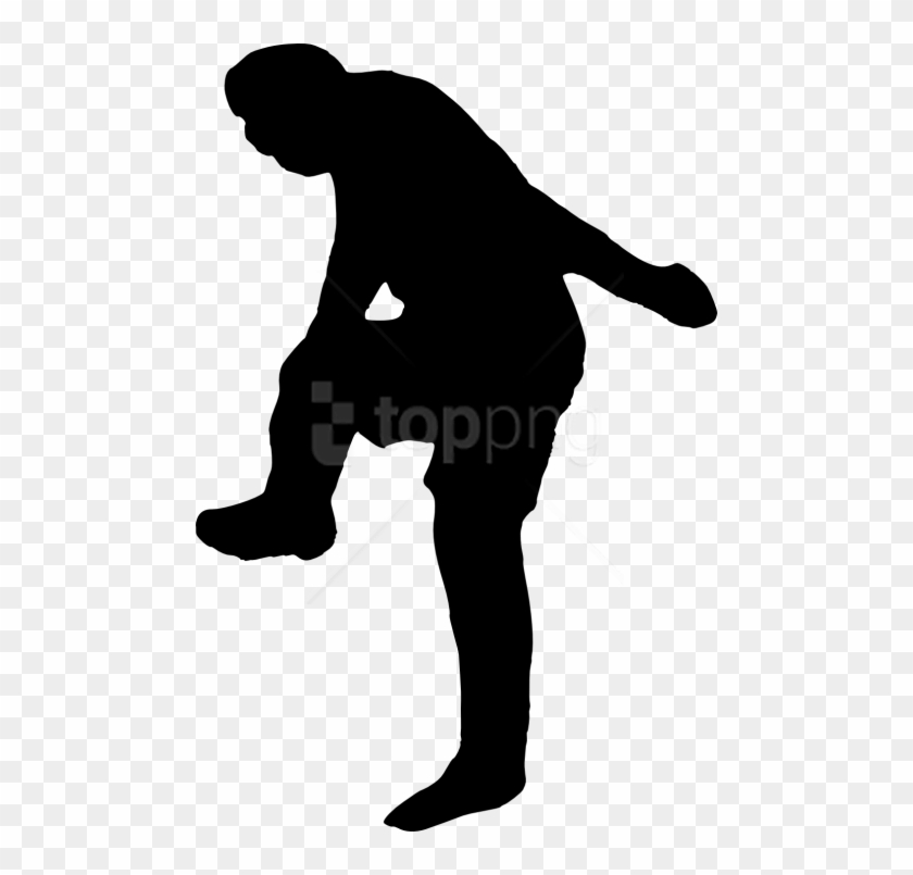 Football Player Silhouette Png - Ballet Girl Black And White Clipart