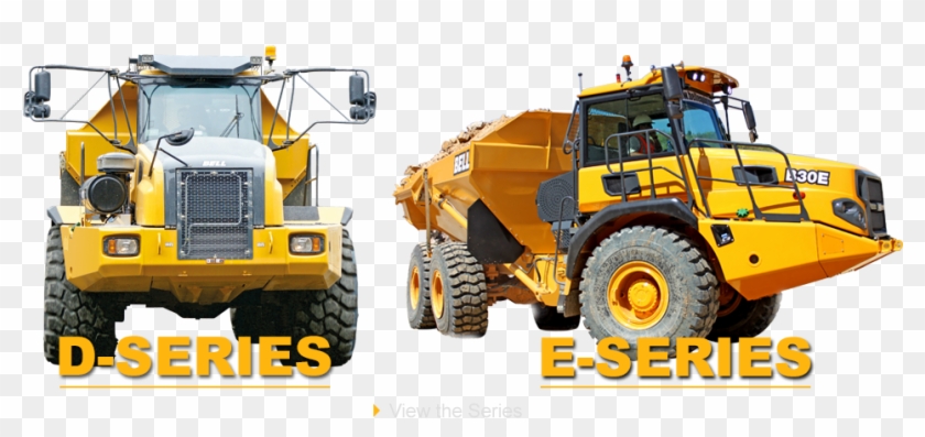 Bell D & E Series Articulated Dump Trucks - Trailer Truck Clipart #1369929