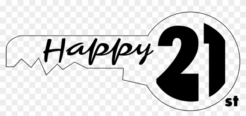 21st Birthday Borders - 21st Clipart - Png Download