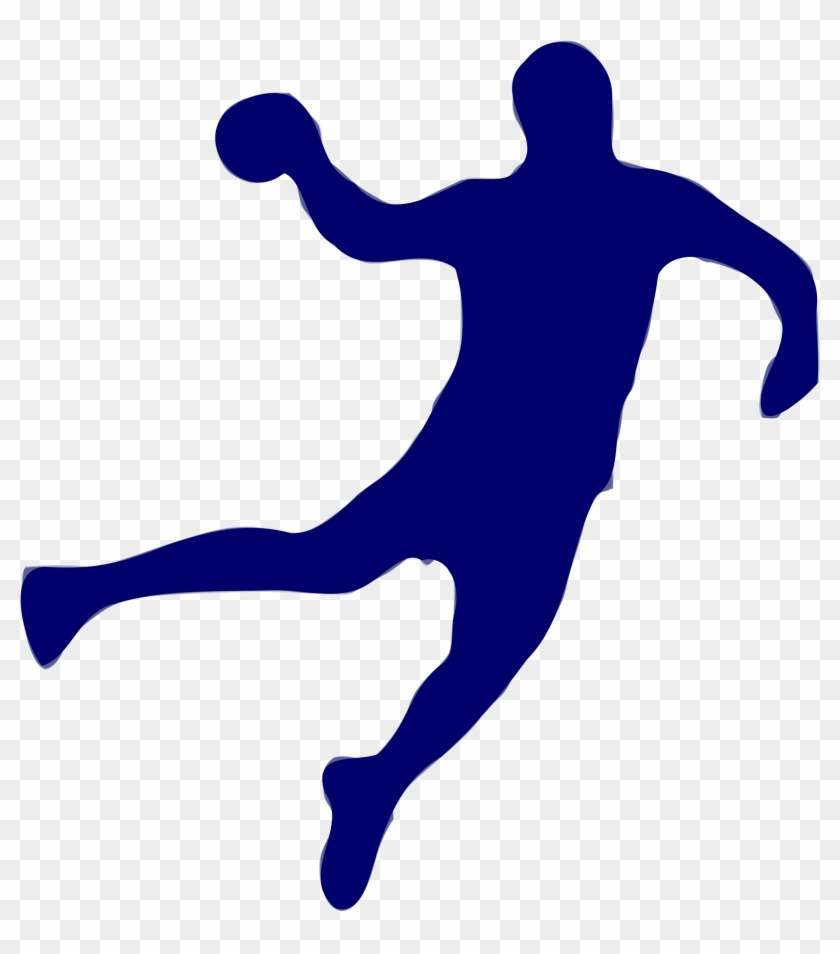 This Free Icons Png Design Of Silhouette Handball 01 Clipart