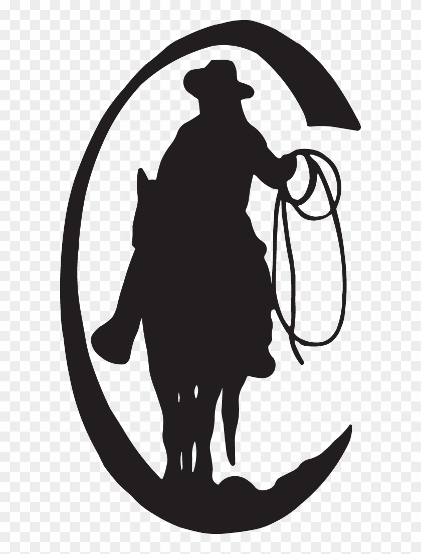 02257 - Cowboy Silhouette Clipart