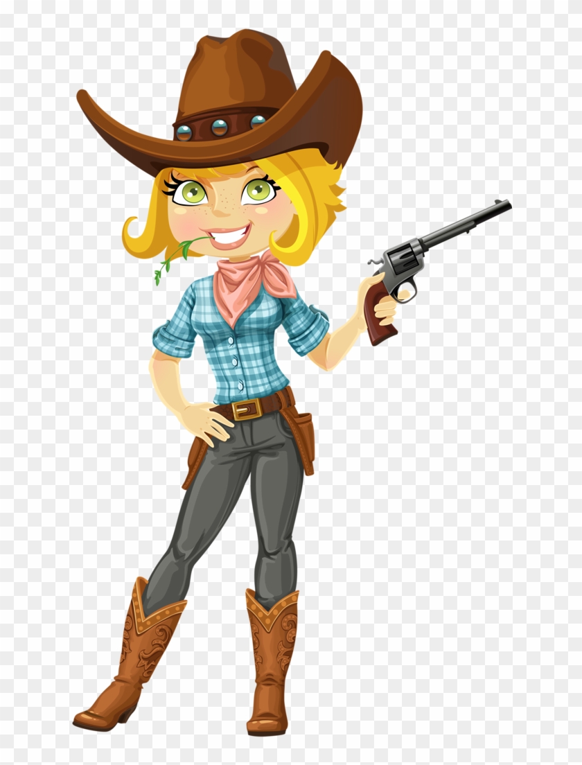 Cowboy Silhouette Clip Art - Cowboy And Cowgirl Emoji - Png Download #1370667