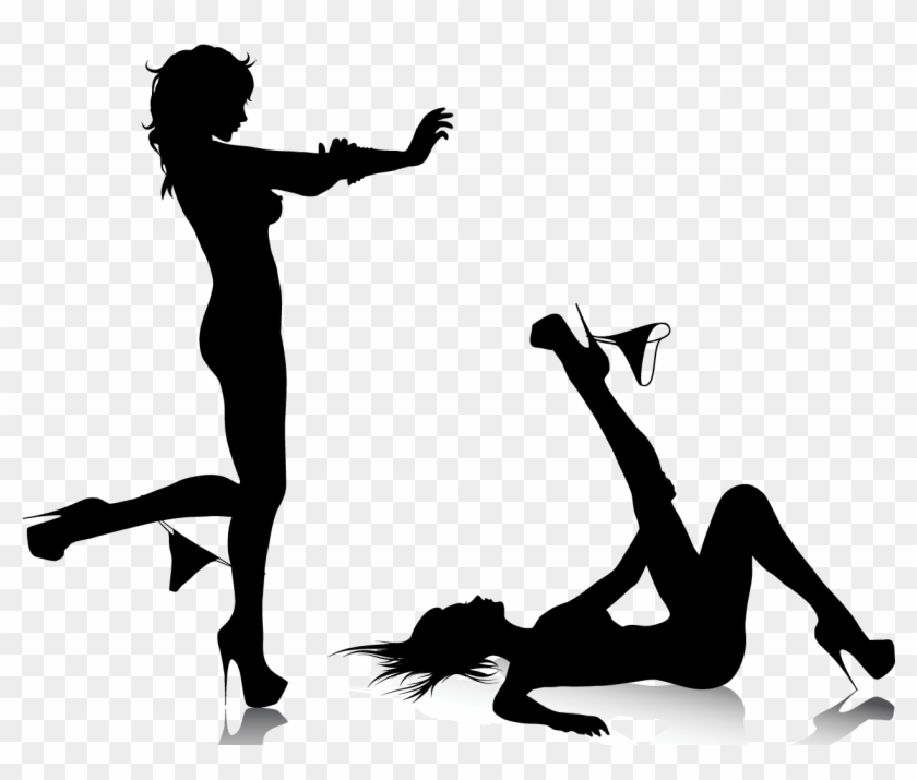 Girl At Getdrawings Com Free For Personal - Naked Girl Silhouette Png Clipart