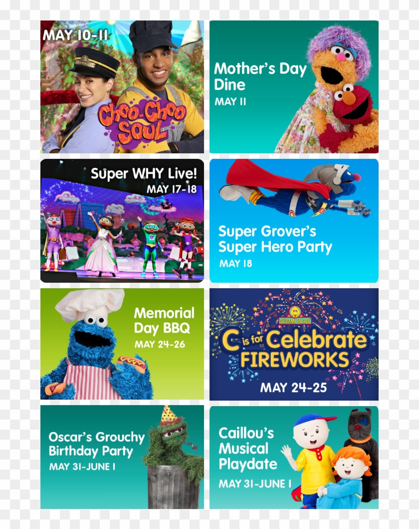 Sesame Place Opening Day, Come See What's New {5/3/14} - Genevieve Goings Clipart #1370835