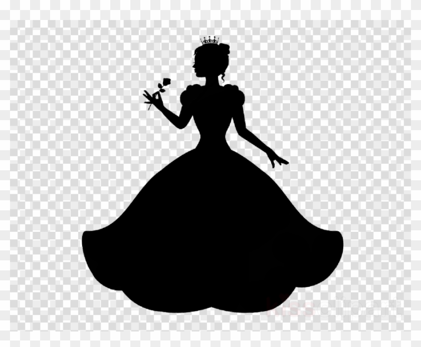 Princess Silhouette Png Clipart Royalty-free , Png - Indian Rupee Sign Png Transparent Png #1370870