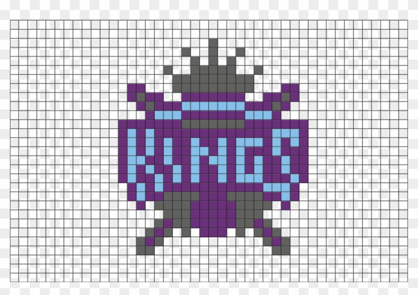 Sacramento Kings Logo Pixel Clipart #1371115