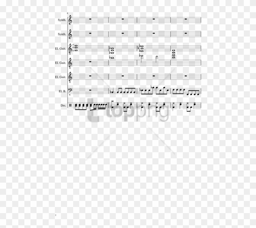 Free Png Download 20th Century Fox Fanfare Sheet Music - Sheet Music Clipart #1371578