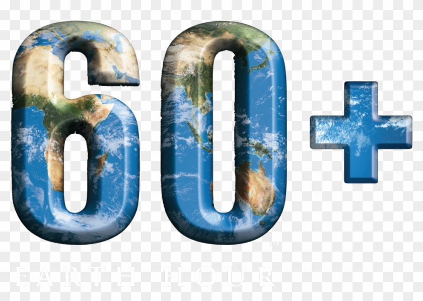 Wwf Logo New - 60 Earth Hour Png Clipart #1371610