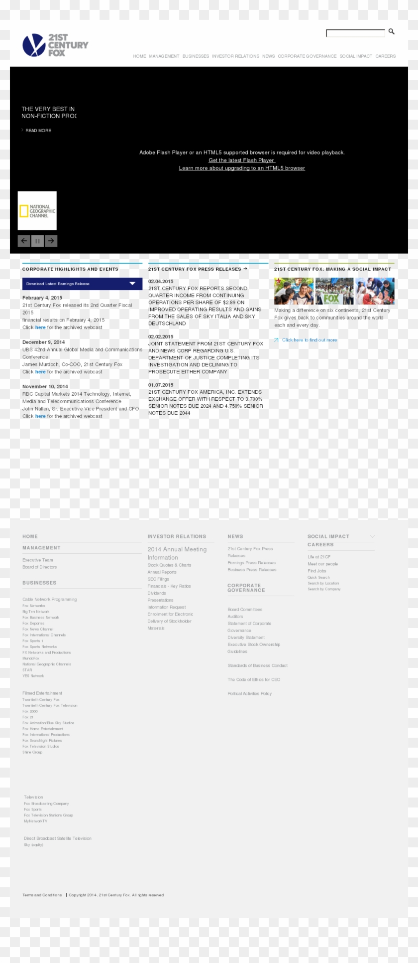 Twenty-first Century Fox Competitors, Revenue And Employees - 21st Century Fox Clipart