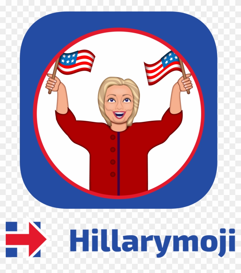 The Only App You'll Need This Election Season - Pantsuit Emoji Clipart #1372322