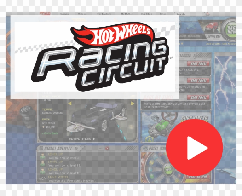 Hot Wheels Racing Circuit Video - Hot Wheels Racing Circuit Clipart #1372323
