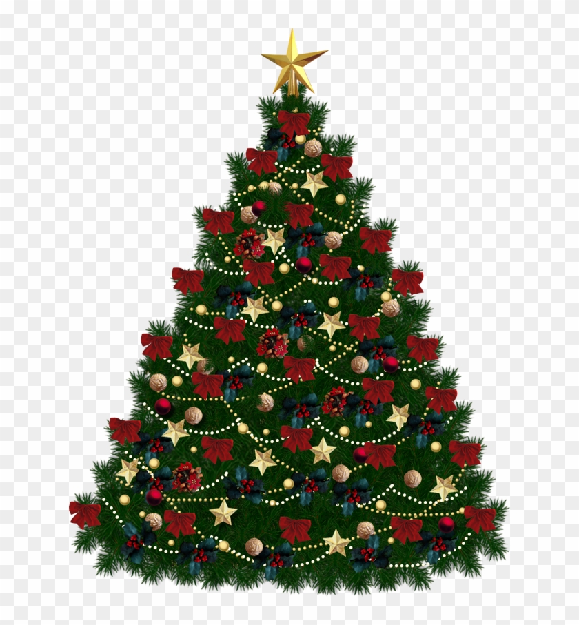 Christmas Png Hd - Christmas Tree With Transparent Background Clipart #1372561