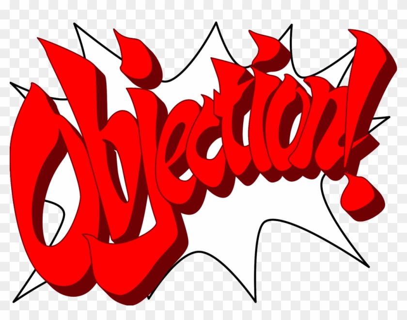 An Objection To God's Sovereignty That Proves It - Ace Attorney Objection Png Clipart