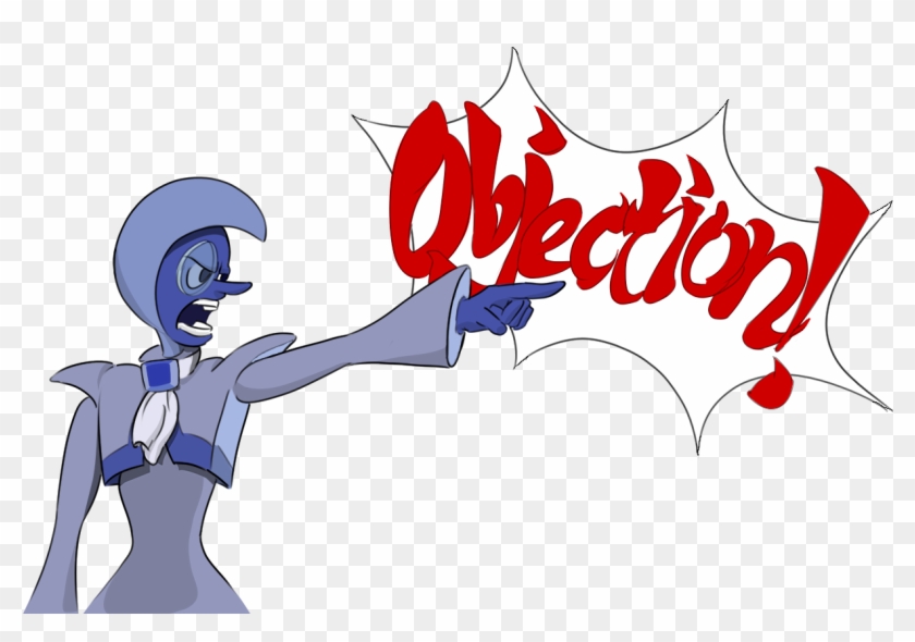 Court Clipart Objection - Zircon Ace Attorney - Png Download
