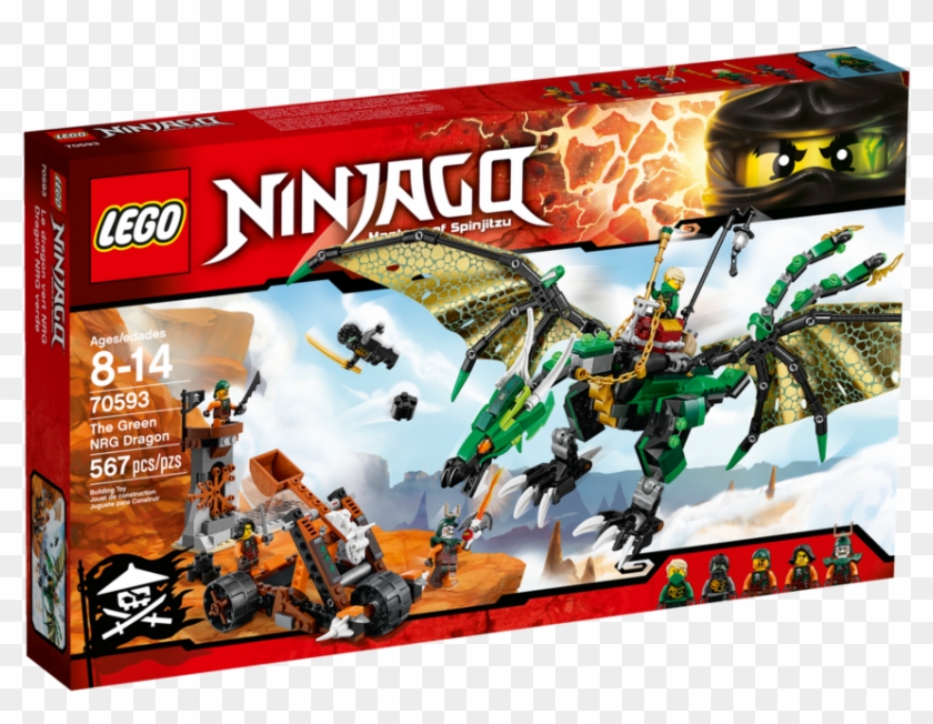 Navigation - Lego Ninjago Green Nrg Dragon Clipart #1372922