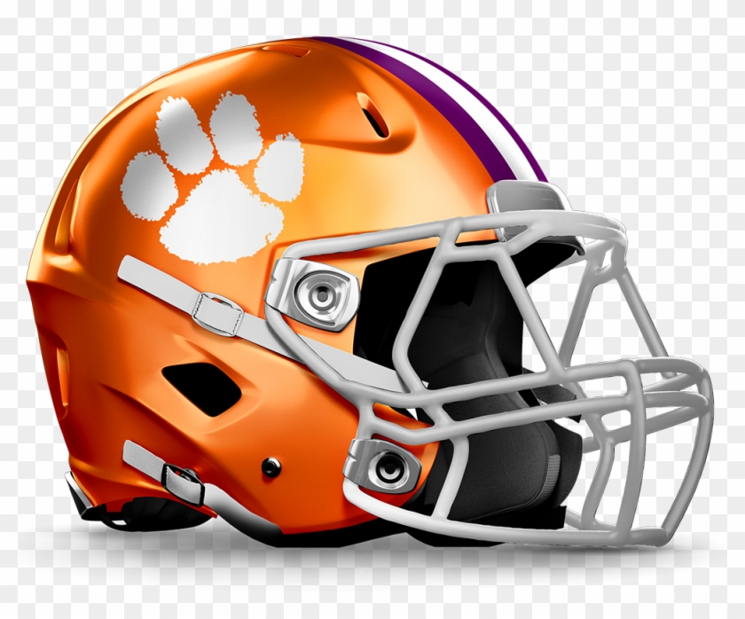 Football Helmet Monogram Design Clipart